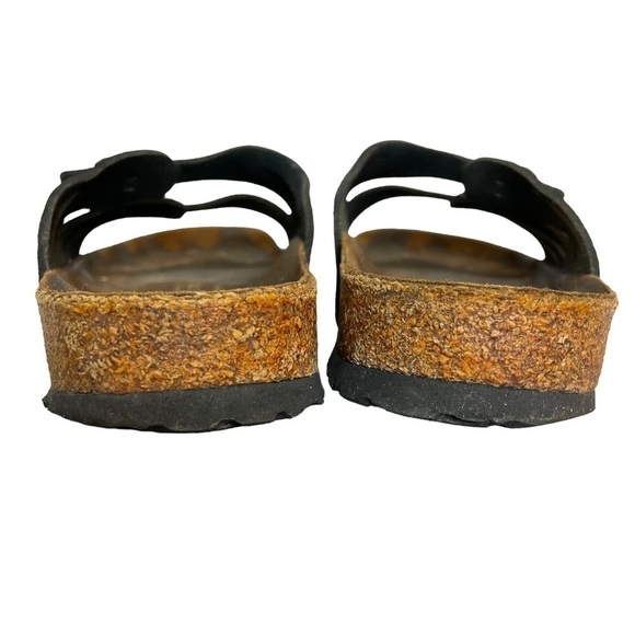 Birkenstock Granada Blue Slip On Slide Sandals Size 38/Size 7-7.5 - Picture 4 of 16